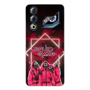Чехол Гра в кальмара для ZTE Nubia Neo 3 GT (Охранники Игра кальмара)