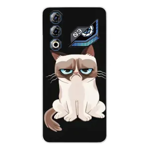 Чехол с принтом для ZTE Nubia Neo 3 GT (AlphaPrint) Модные коты