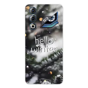 Новогодние, Праздничные Чехлы для ZTE Nubia Neo 3 GT - 2024 год (Hello winter)