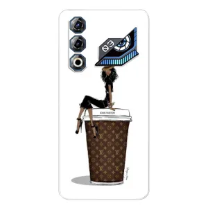 Чехлы Луи Витон для ZTE Nubia Neo 3 GT (AlphaPrint - LOUIS VUITTON) (кофе LOUIS VUITTON)