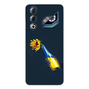 Чехол для Патриота Украины ZTE Nubia Neo 3 GT - (AlphaPrint) (Коктейль молотова)