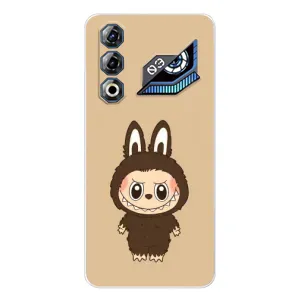 Чехол с Лабубу на ZTE Nubia Neo 3 GT (Bored Ape в красном)