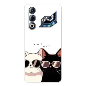 Чехол с рисунком кот на ZTE Nubia Neo 3 GT