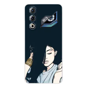 Чехол с печатью для ZTE Nubia Neo 3 GT - (Мода) (AlphaPrint)