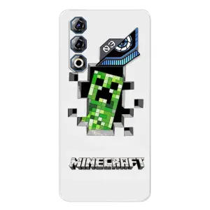 Чехол Майнкрафт на ZTE Nubia Neo 3 GT (AlphaPrint) Minecraft (крипер Майнкрафт)