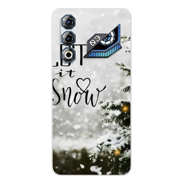 Чехол с принтом «Let it snow» для ZTE Nubia Neo 3 GT