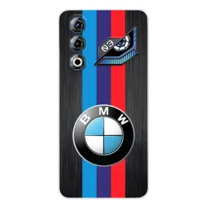 Чехол для ЗТЕ Нубия Нео 3 ГТ - с принтом БМВ (AlphaPrint) (Лого BMW)