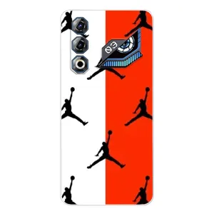 Чехлы для ZTE Nubia Neo 3 GT - с картинкой JORDAN (AlphaPrint) (Лого Джордан)