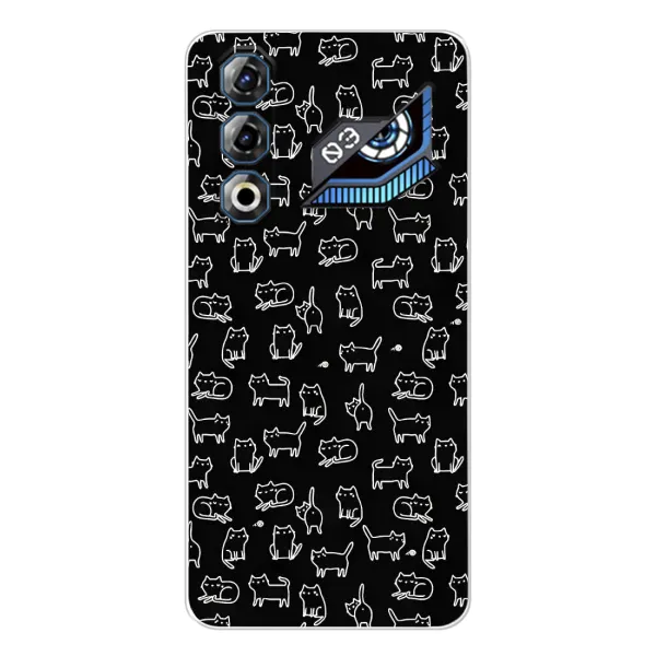 Чехол с принтом «Меленькие котики» для ZTE Nubia Neo 3 GT