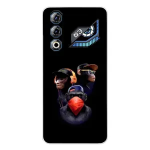 Чехол с Обезьянами ZTE Nubia Neo 3 GT - (AlphaPrint) (Три обезьяны)
