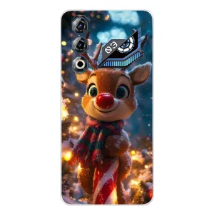 Чехол с принтом «Олень с шарфом» для ZTE Nubia Neo 3 GT
