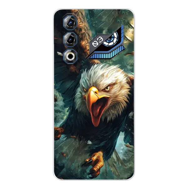Чехол с принтом «Орел в полете» для ZTE Nubia Neo 3 GT