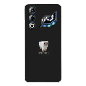 Чехол Майнкрафт на ZTE Nubia Neo 3 GT (AlphaPrint) Minecraft (Овечка Майнкрафт)