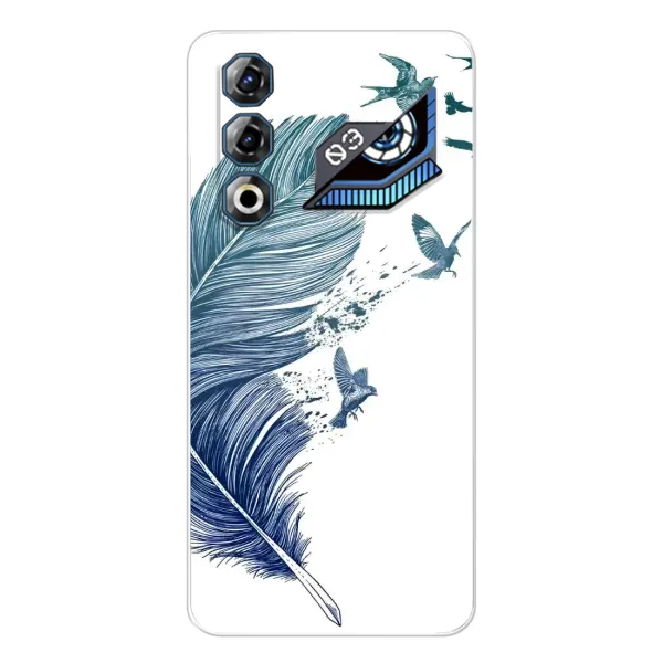 Чехол с принтом «Перышко» для ZTE Nubia Neo 3 GT