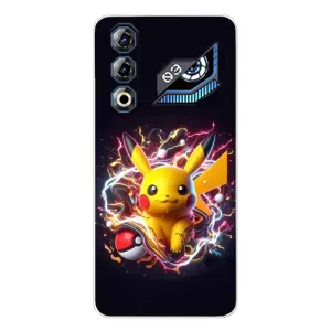 Чехол с Пикачу на ZTE Nubia Neo 3 GT (Пикачу с мячом)