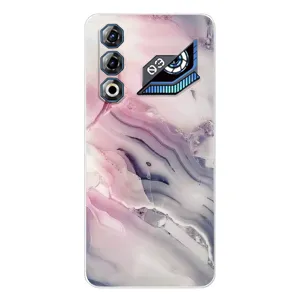 Мраморный чехол на ZTE Nubia Neo 3 GT (VPrint) (Пурпурный Мрамор)