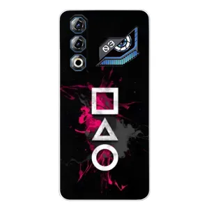 Чехол Гра в кальмара для ZTE Nubia Neo 3 GT (Символы Игра кальмара)
