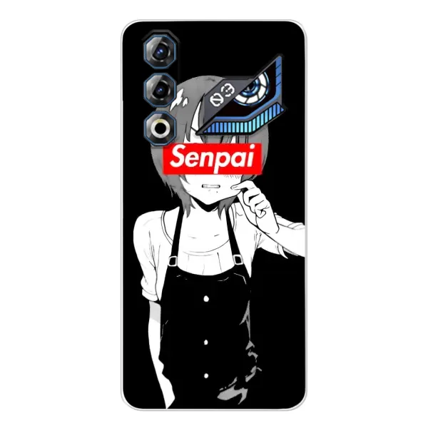 Чехол с принтом «Senpai» для ZTE Nubia Neo 3 GT