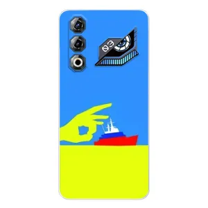 Чехол с принтом «Щелбан кораблю» для ZTE Nubia Neo 3 GT