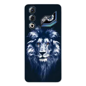 Чехол со Львом для ZTE Nubia Neo 3 GT (VPrint) (Синий Лев)