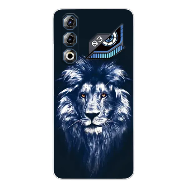 Чехол с принтом «Синий Лев» для ZTE Nubia Neo 3 GT
