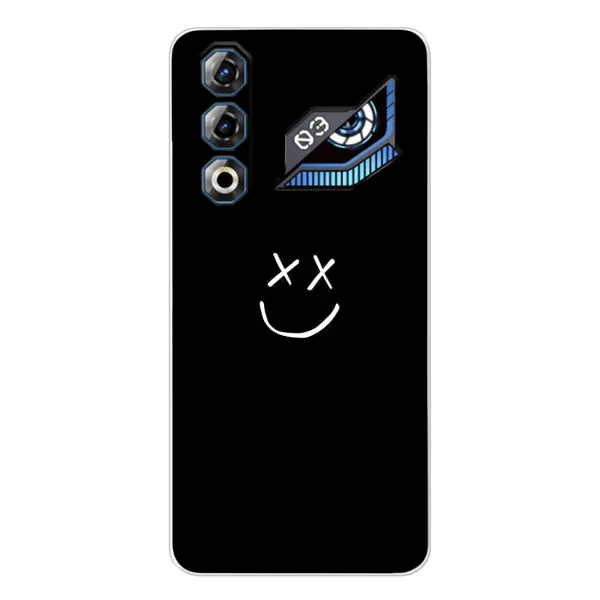 Чехол с принтом «Смайл» для ZTE Nubia Neo 3 GT