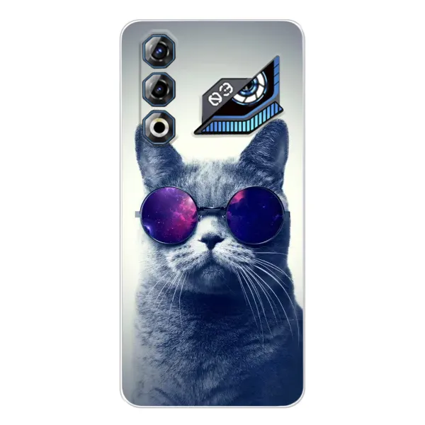 Чехол с принтом «Стильный кот» для ZTE Nubia Neo 3 GT