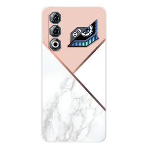 Мраморный чехол на ZTE Nubia Neo 3 GT (VPrint) (Тройной мрамор)