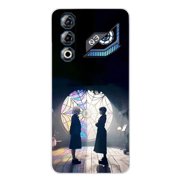 Чехол с принтом «Уэнздей и Инид» для ZTE Nubia Neo 3 GT