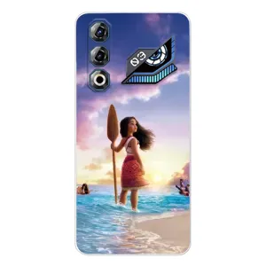 Чехол с мультфильмом Моана ZTE Nubia Neo 3 GT (Моана с веслом)