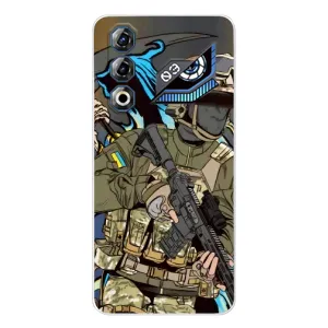 Чехлы с картинкой ЗСУ для ZTE Nubia Neo 3 GT (AlphaPrint) (Воин ВСУ)