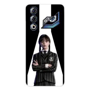 Чехлы Венсдей на ZTE Nubia Neo 3 GT Уэнсдей (AlphaPrint) (W-Wednesday)