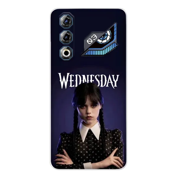 Чехол с принтом «Wednesday» для ZTE Nubia Neo 3 GT