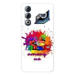 Чехол Амонг Ас для ZTE Nubia Neo 3 GT (AlphaPrint) (Яркий АмонгАс)