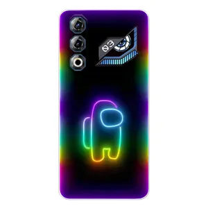 Чехол Амонг Ас для ZTE Nubia Neo 3 GT (AlphaPrint) (Яркий скин)