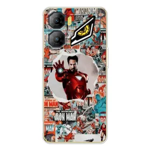 Чехлы с героями Марвел ZTE Nubia Neo 3 (VPrint) (Айронмен)
