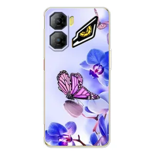 Чехлы с Цветами для ZTE Nubia Neo 3 (VPrint) (Бабочка на цветочке)