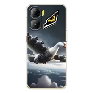 Чехол с мемом Тралалело тралала на ZTE Nubia Neo 3 (Бомбардини гусини)