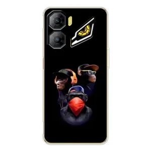 Чехол с Обезьянами ZTE Nubia Neo 3 - (AlphaPrint) (Три обезьяны)