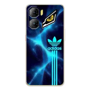 Чехлы Адидас для ZTE Nubia Neo 3 (AlphaPrint) (Синий Адидас)