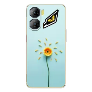 Чехлы с Цветами для ZTE Nubia Neo 3 (VPrint) (Желтый цветок)