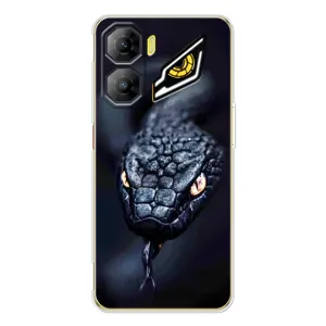 Чехол с картинкой «Хищники» для ZTE Nubia Neo 3 (Черная змея)