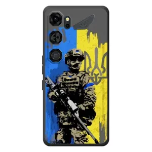 Чехлы с картинкой ЗСУ для ZTE Nubia Neo 5 GT 5G (AlphaPrint) (АРТ солдат)