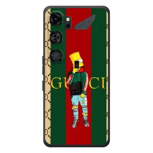 Брендновые Чехлы для ZTE Nubia Neo 5 GT 5G - (PREMIUMPrint) (Барт ГУЧЧИ)