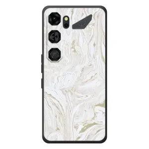 Мраморный чехол на ZTE Nubia Neo 5 GT 5G (VPrint) (Белый мрамор)