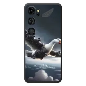 Чехол с мемом Тралалело тралала на ZTE Nubia Neo 5 GT 5G (Бомбардини гусини)