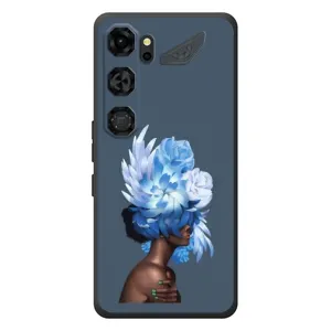 Чехлы (ART) Цветы на ZTE Nubia Neo 5 GT 5G (VPrint) (Цветы на голове)