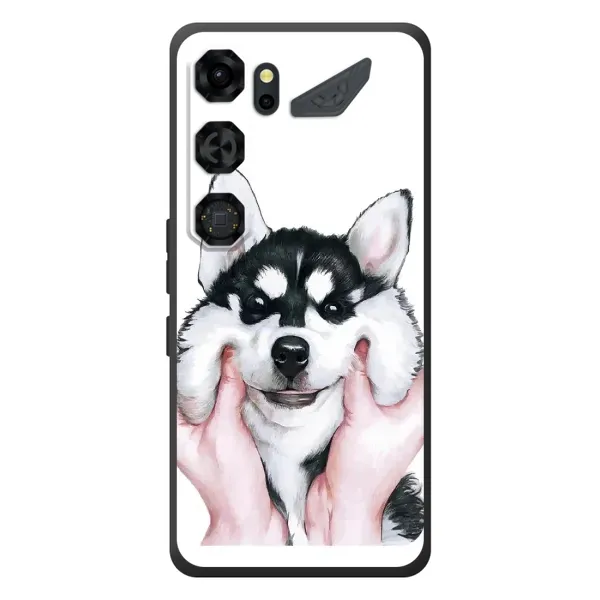 Чехол с принтом «Довольный Хаски» для ZTE Nubia Neo 5 GT 5G Чехол с принтом «Довольный Хаски» для ZTE Nubia Neo 5 GT 5G