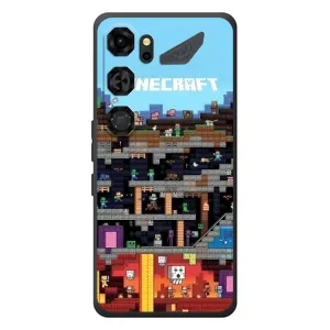 Чехол Майнкрафт на ZTE Nubia Neo 5 GT 5G (AlphaPrint) Minecraft (фон Minecraft)