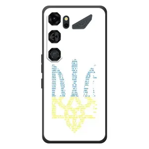 Чехлы для ZTE Nubia Neo 5 GT 5G Укр. Символика (AlphaPrint) (Герб из букв)